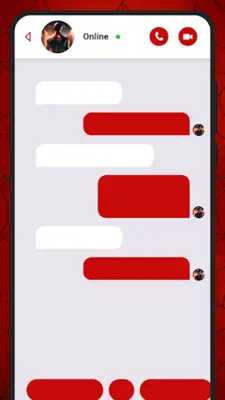 Call To Spider and Fake Chat android App screenshot 2