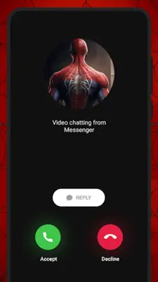 Call To Spider and Fake Chat android App screenshot 3